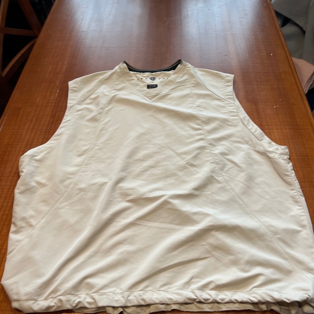 Nike Golf V Neck Sleeveless Windbreaker Vest 2XL